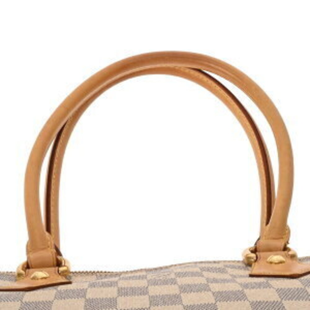Louis Vuitton Damier Azur White Saleya Tote Bag White Canvas Handbag - Picture 4 of 7